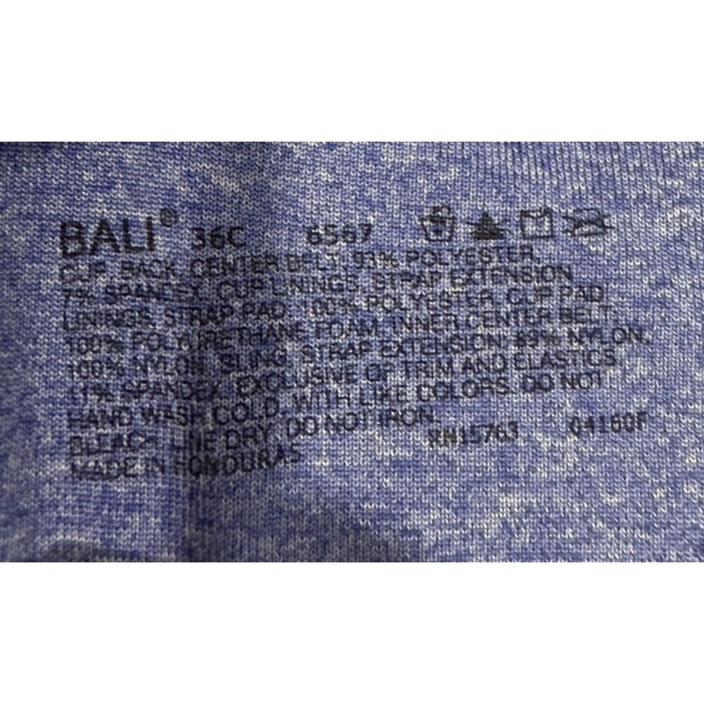 Bali Full Coverage Lined Convertible Bra 36D - Picture 5 of 5